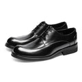 Genuine Leather Breathable Business Mens Large-Size Shoes