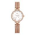 New Stylish Niche Womens Waterproof Watch With A Steel Band