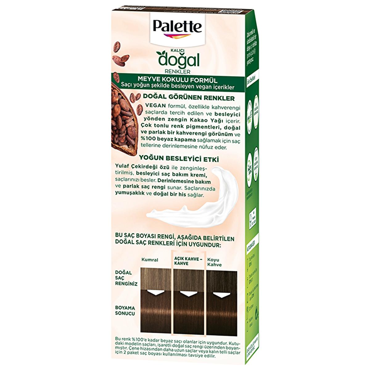 Palette Permanent Natural Color Hair Dye - 4-60 Golden Brown | 4.23 fl. oz.
