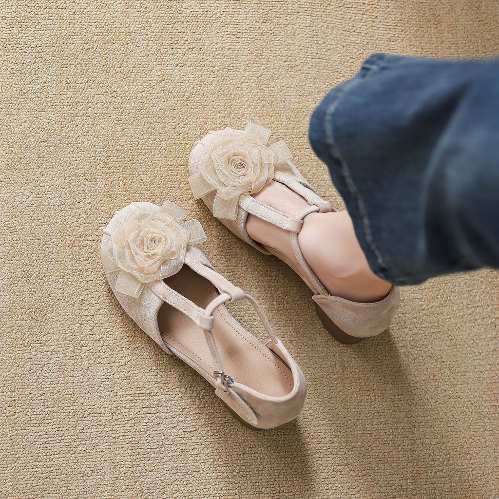 Summer Korean-style Trendy Block-heel Mary Jane Sandals