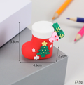 Christmas sharpener-Christmas socks-pvc-1 piece