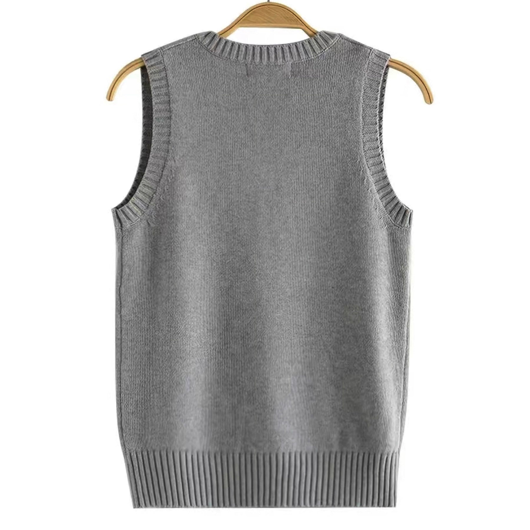 Womens Elegant Sleeveless Knitted Vest Top