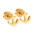 European And American Bow-knot Screw-back Stud Earrings