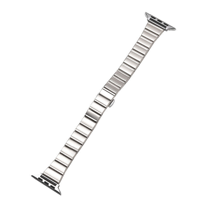 Small-waist Butterfly-clasp Watch Strap