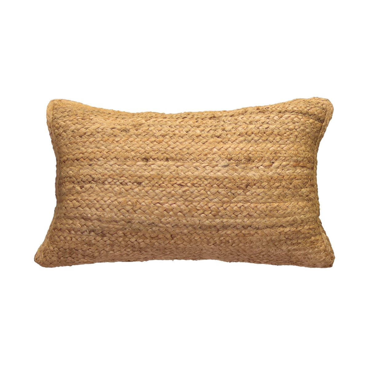 Jute Throw Pillow Covers 20x12 Inch Braided Hand Woven Decorative Pillow Cover for Couch Boho Jute Decor Living Room Decor Natural 1Pc Indoor Outdoor Pillow Cover