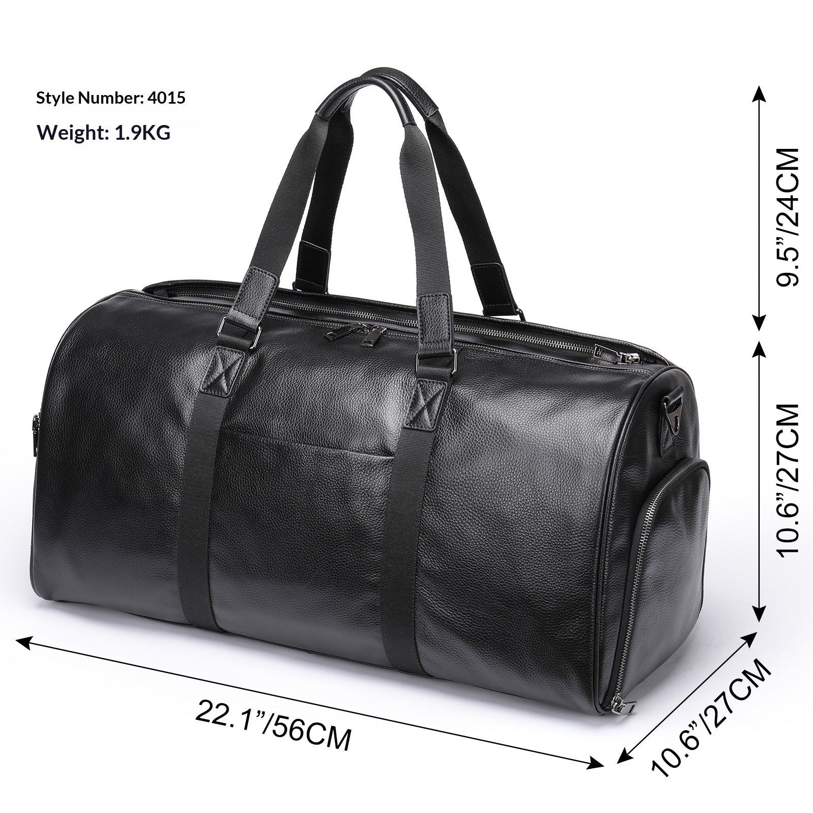 Mens Large-Capacity Waterproof Outdoor Duffel Bag
