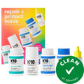 K18 Repair + Protect Minis Kit: Biotech Hair Repair for Damaged Hair, Split Ends & Heat/UV Protection - Cruelty-Free Hair Care
