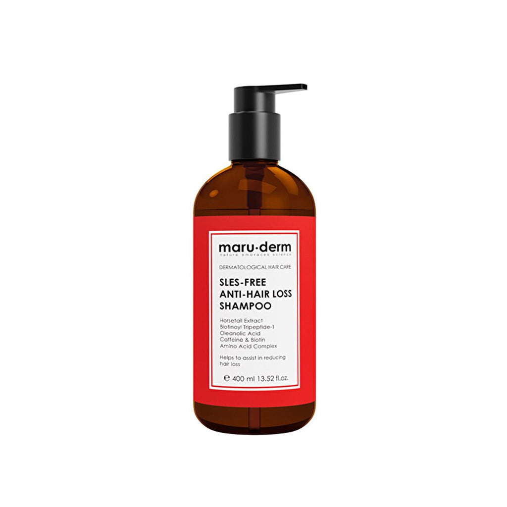 Maruderm Anti-Hair Loss Sulfate-Free Shampoo - Nourishing Formula for Adults | 400ml