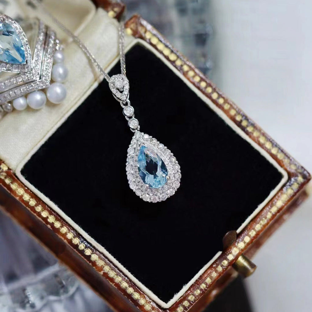 Mermaid Tears Gem Jewelry Set