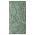 Floral Carved Womens Long Wallet With Embossed Pattern
