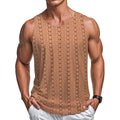 Round Neck Casual Beach Style Loose Vest