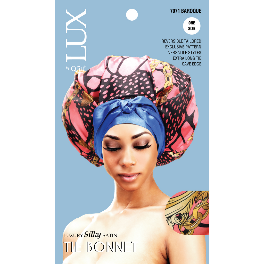Lux by Qfitt Silky Tie Bonnet