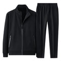 Fleece-lined Thickened Lightweight Sport Jacket And Pants Two-piece Set