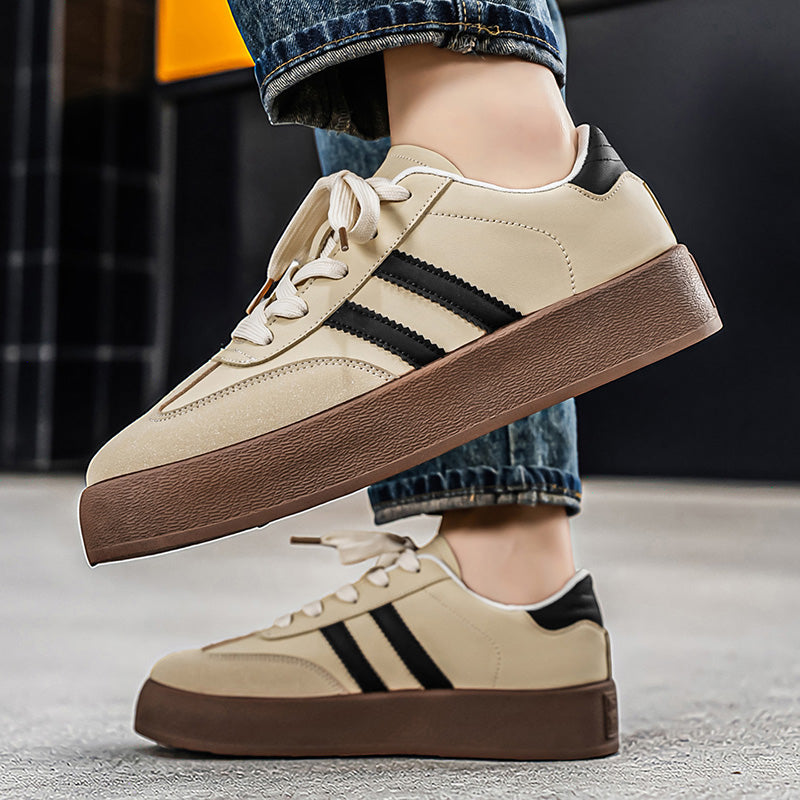2026 New Summer Men's Skate Shoes, Daily Casual Footwear For Teenagers, Classic College Style Skate Sneakers For Men