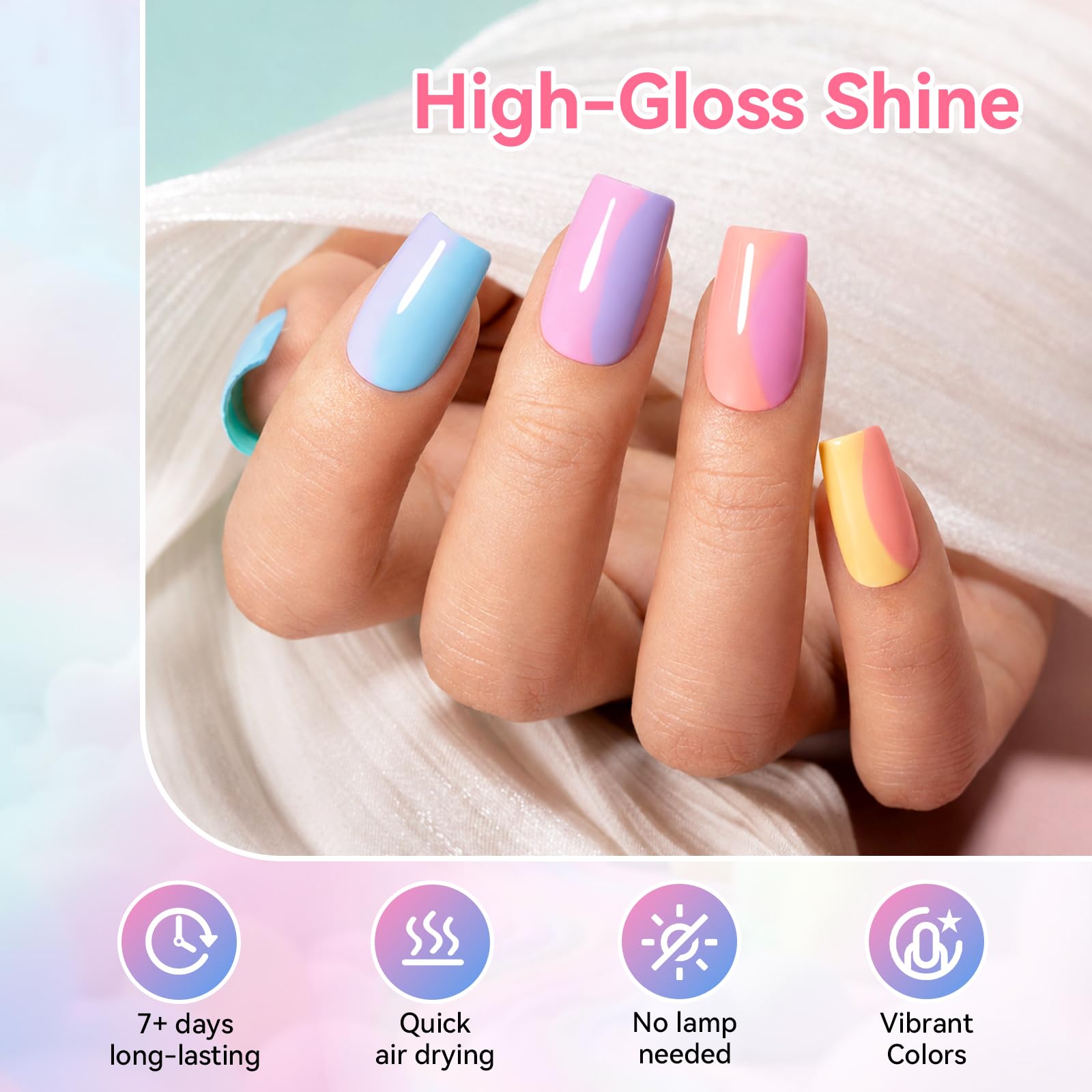 Pastel Nail Polish 253 - Stunning Fashion Color | 13 ml