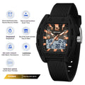 A Sporty Stylish And Energetic Unisex Bucket-style Wristwatch