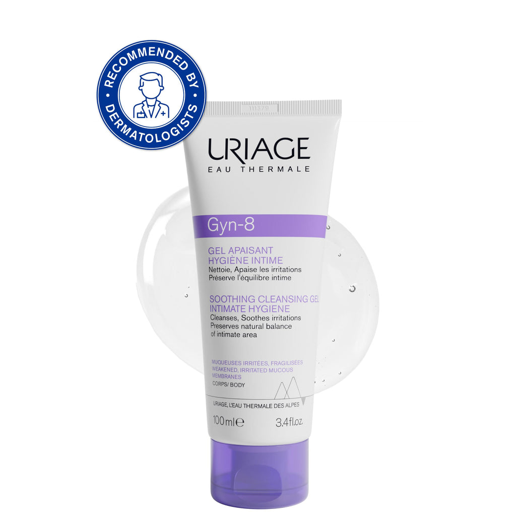 Uriage Gyn-8 Soothing Cleansing Gel Intimate Hygiene 3.4 Ounce