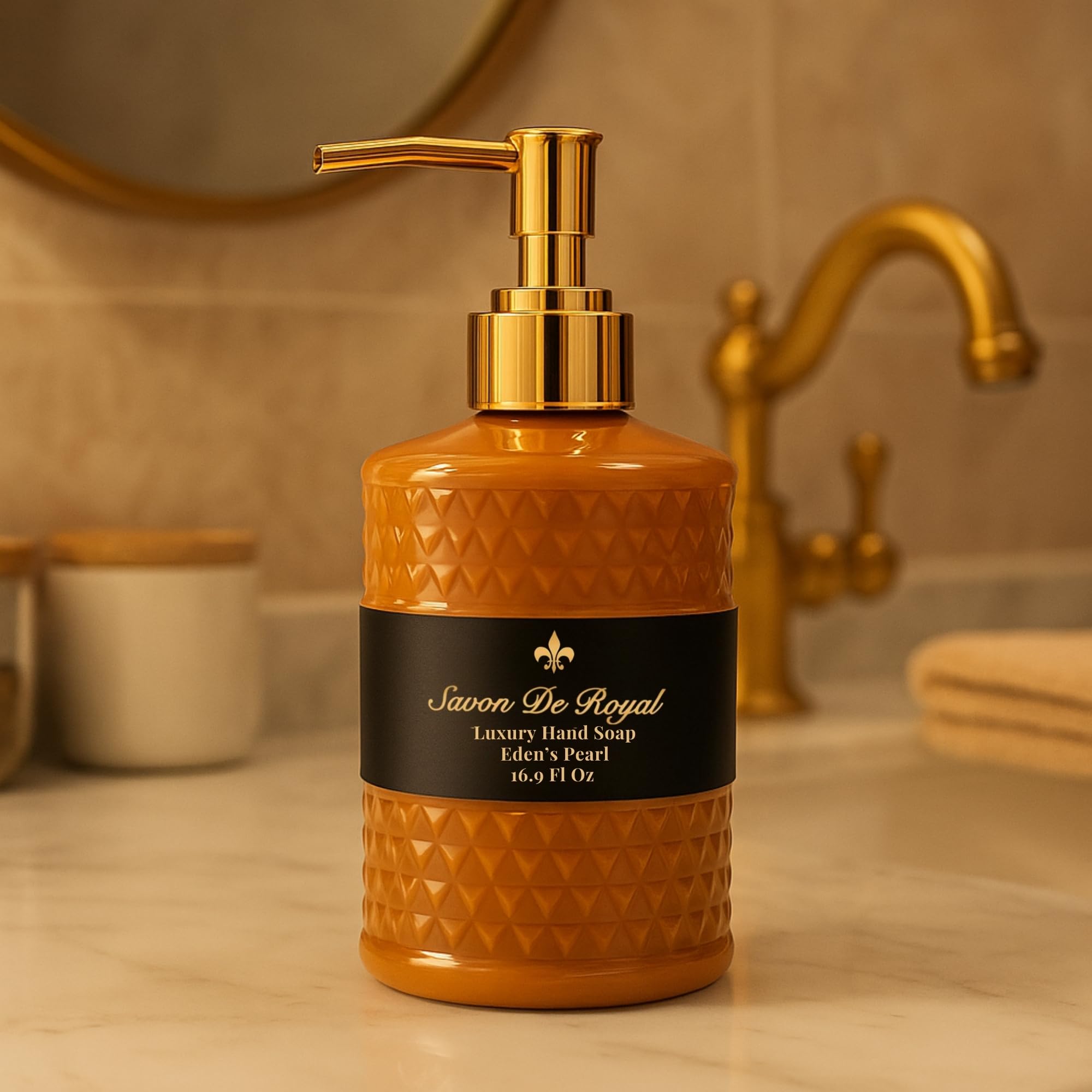 Savon De Royal Black Pearl Liquid Hand Soap - Liquid Hand Wash