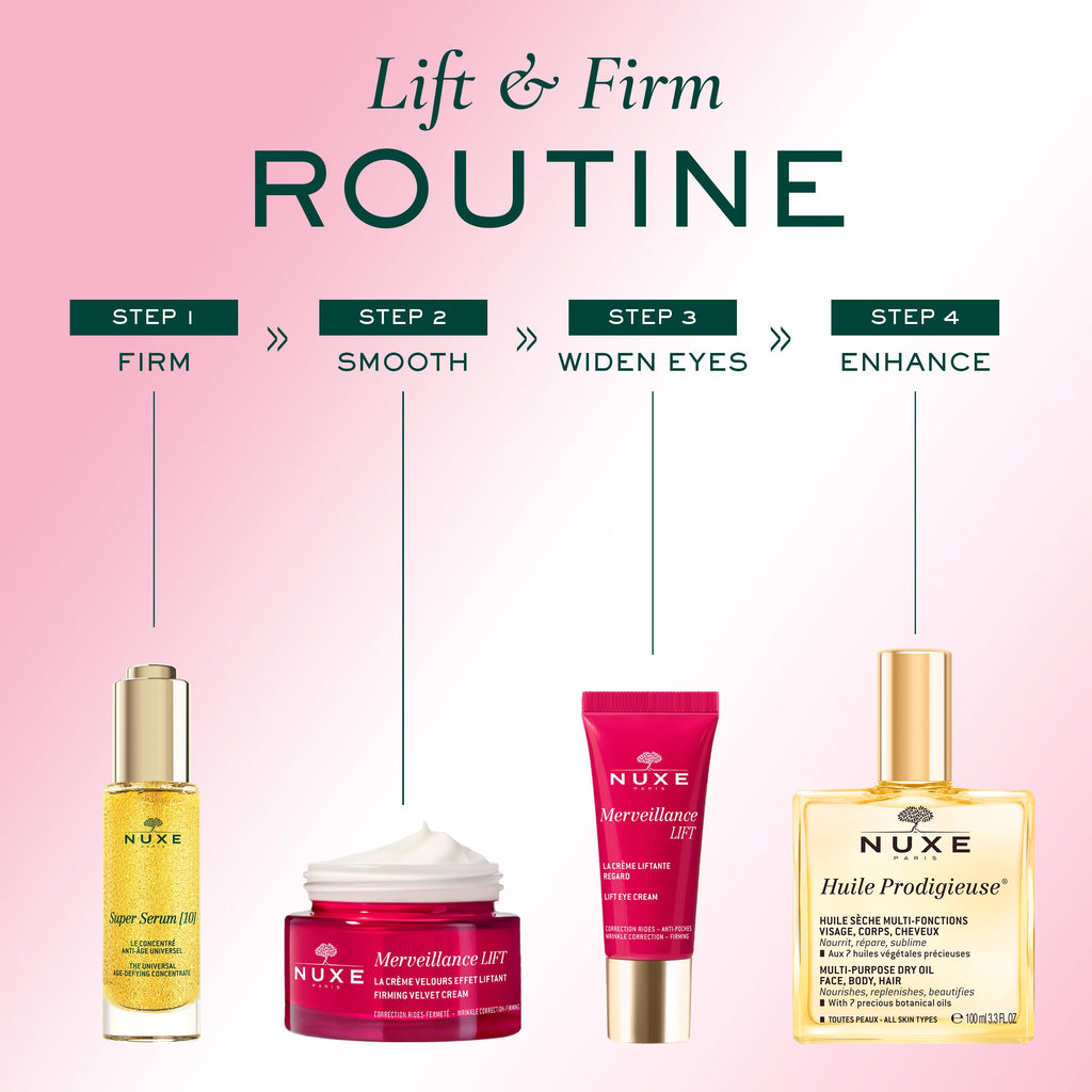 Nuxe Merveliance Lift Firming Velvet Face Cream - Anti-Aging, Moisturizing, and Smoothing Effect