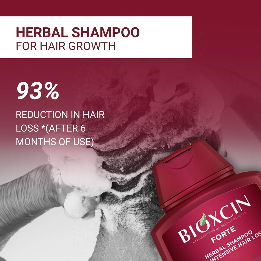 Bioxcin Forte Shampoo - 3 For 2 Deal | 8x Intense Formula