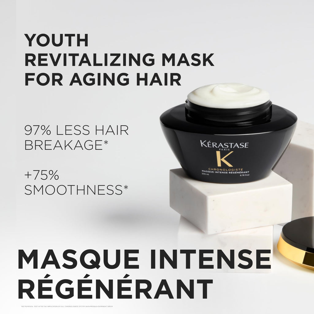 Kerastase Chronologiste Intense Hair Mask 200ml - Regenerating Treatment | Premium