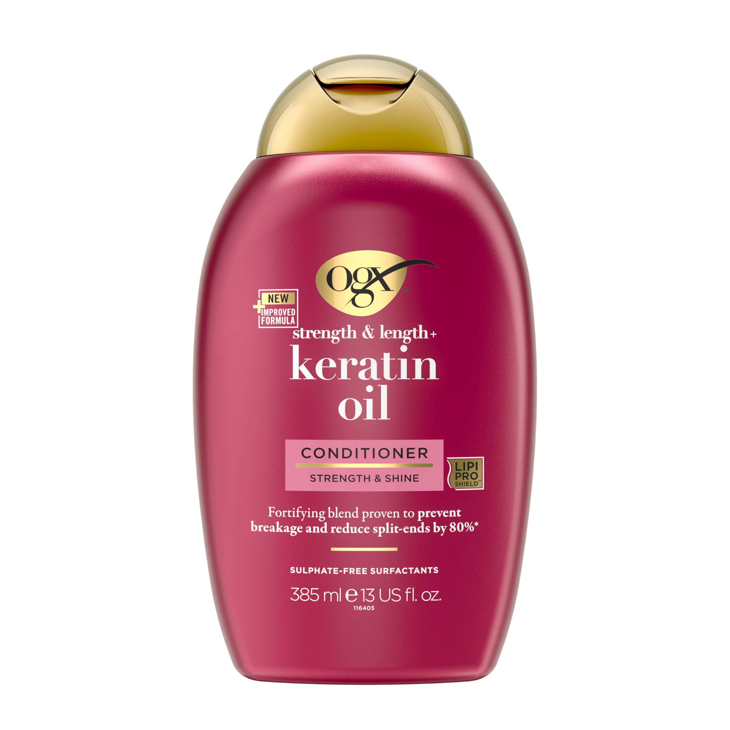 Organix Keratin Oil Conditioner - Sulfate-Free Hair Nourishment & Protection 13.01 fl oz