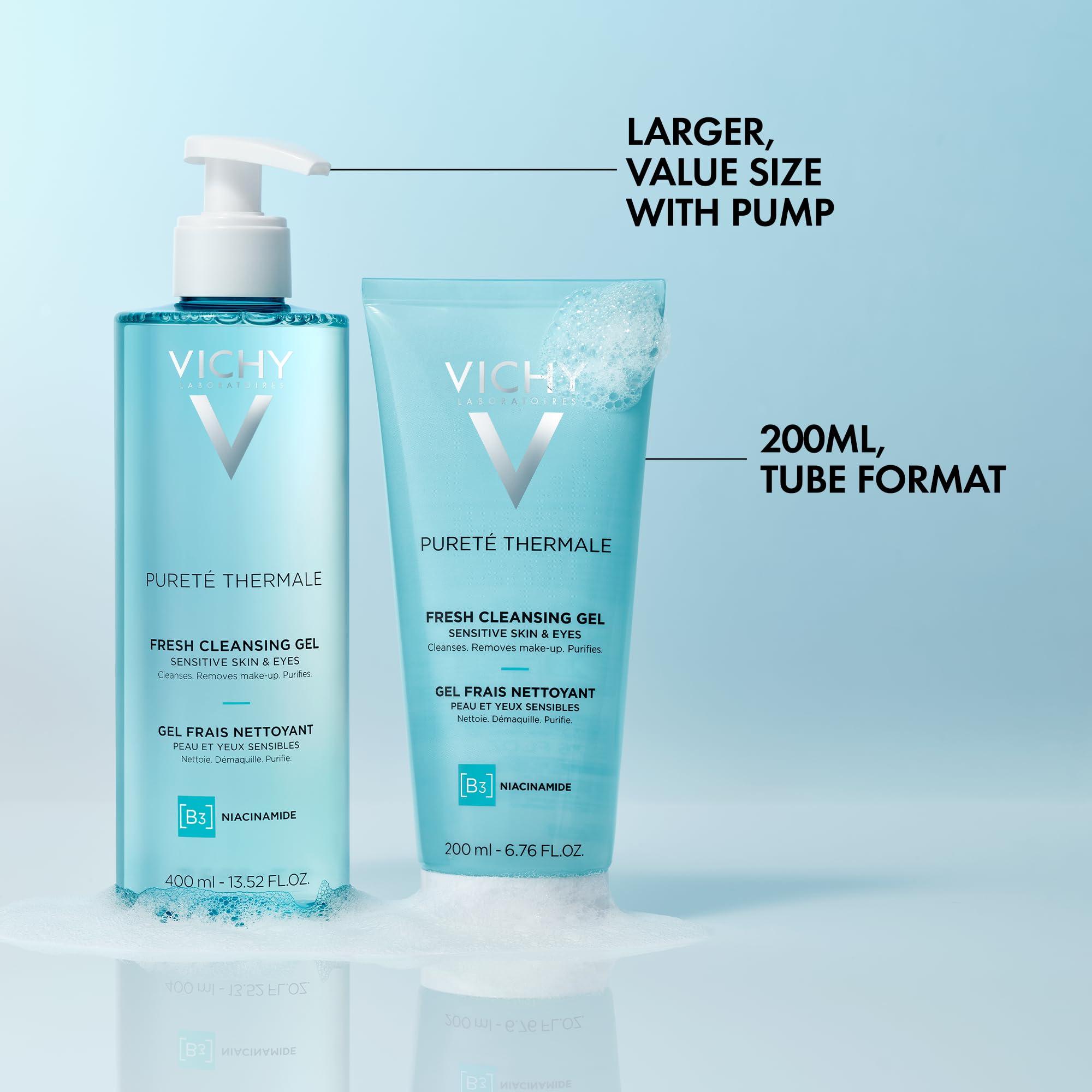 Vichy Purete Thermale Eau Moussant 150ml