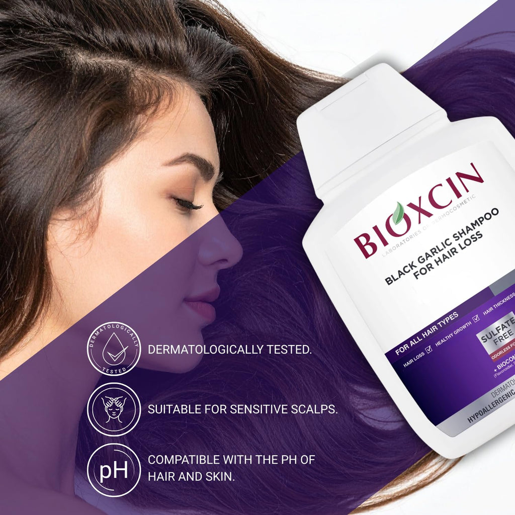 Bioxcin Black Garlic Shampoo 300ml