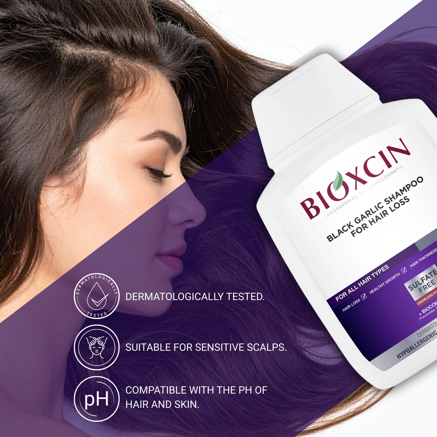 Bioxcin Black Garlic Shampoo 300ml