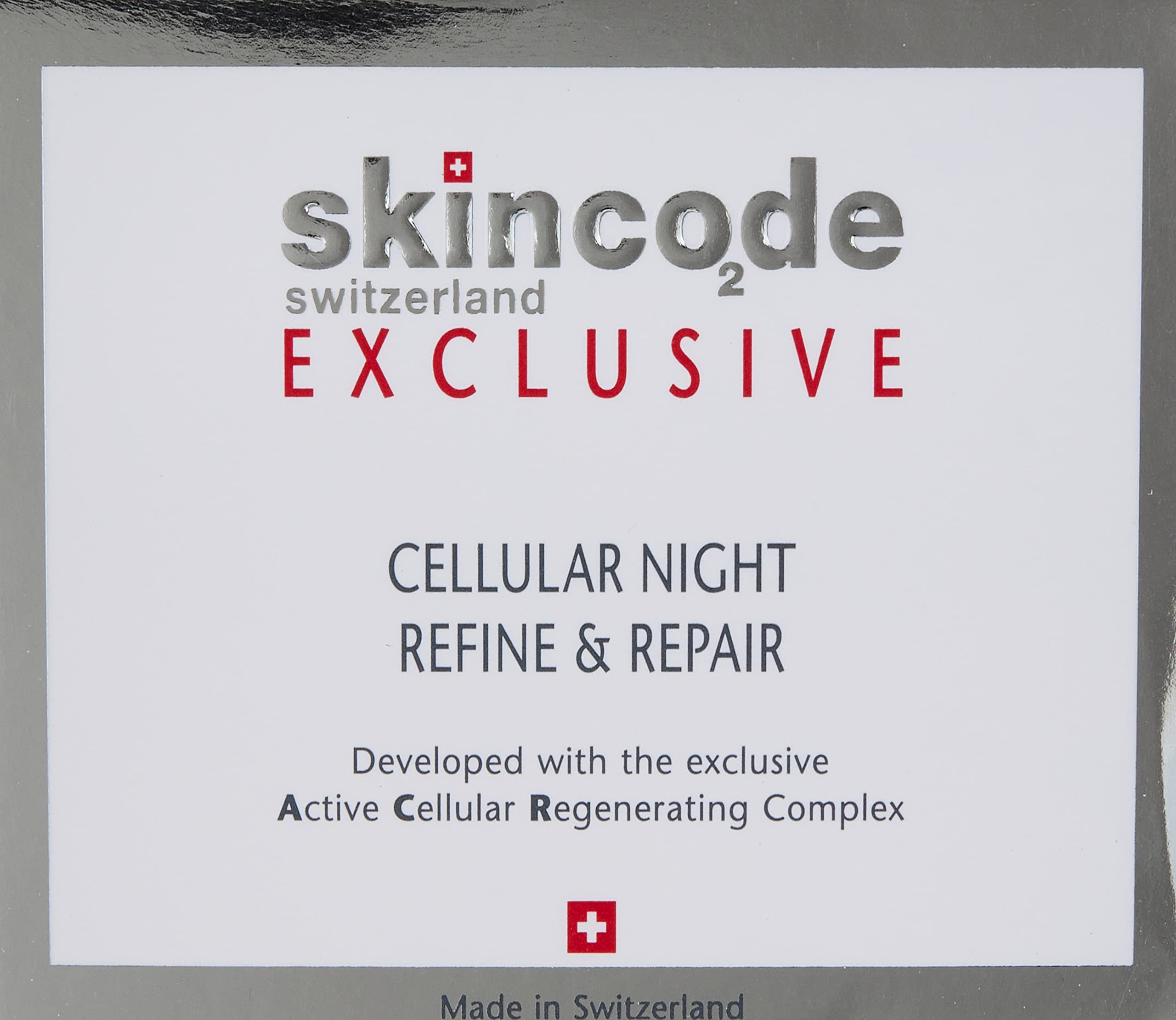 Skincode Cellular Night Refine and Repair Night Cream with Retinyl Palmitate and Hyaluronic Acid - Anti-Aging, Hydrating Night Cream for Fine Lines and Wrinkles