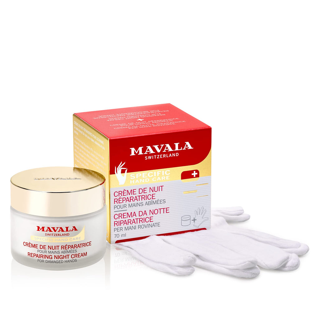Mavala Hand Care Repairing Night Cream - Intense Hydration for Dry Hands