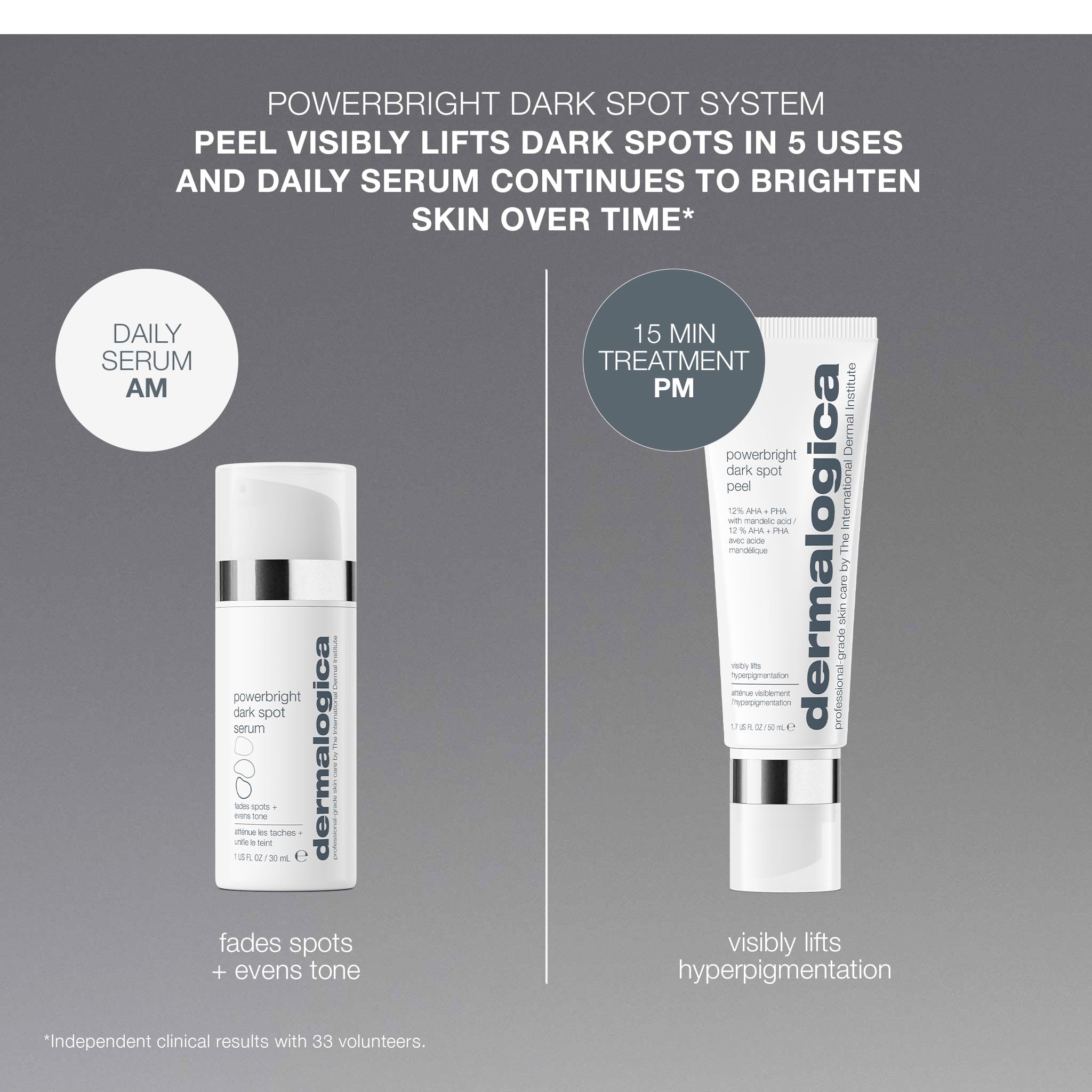Dermalogica PowerBright Dark Spot Treatment Serum - Niacinamide Serum for Hyperpigmentation & Even Skin Tone