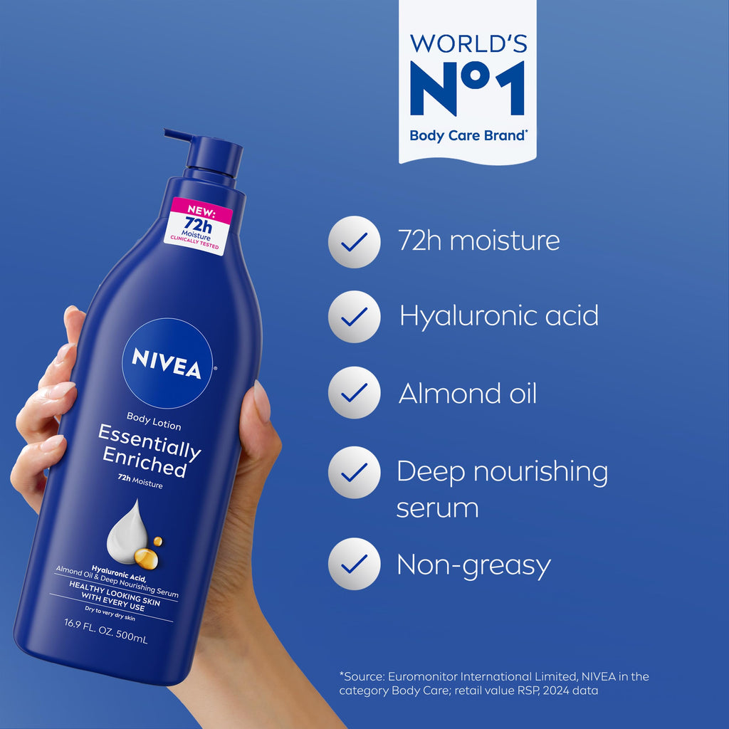 Nivea Moisturizing Body Lotion - 16.9 fl oz | Deep Hydration