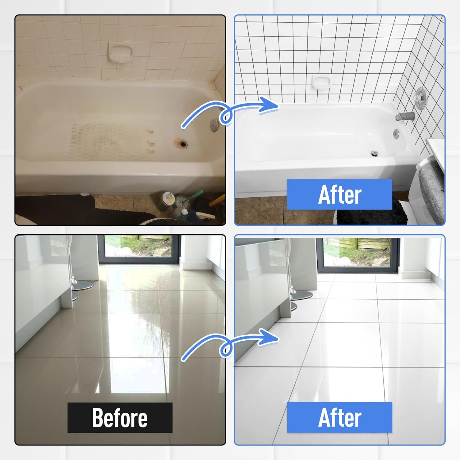 DWIL Tub & Tile Refinishing Kit – Tools Included