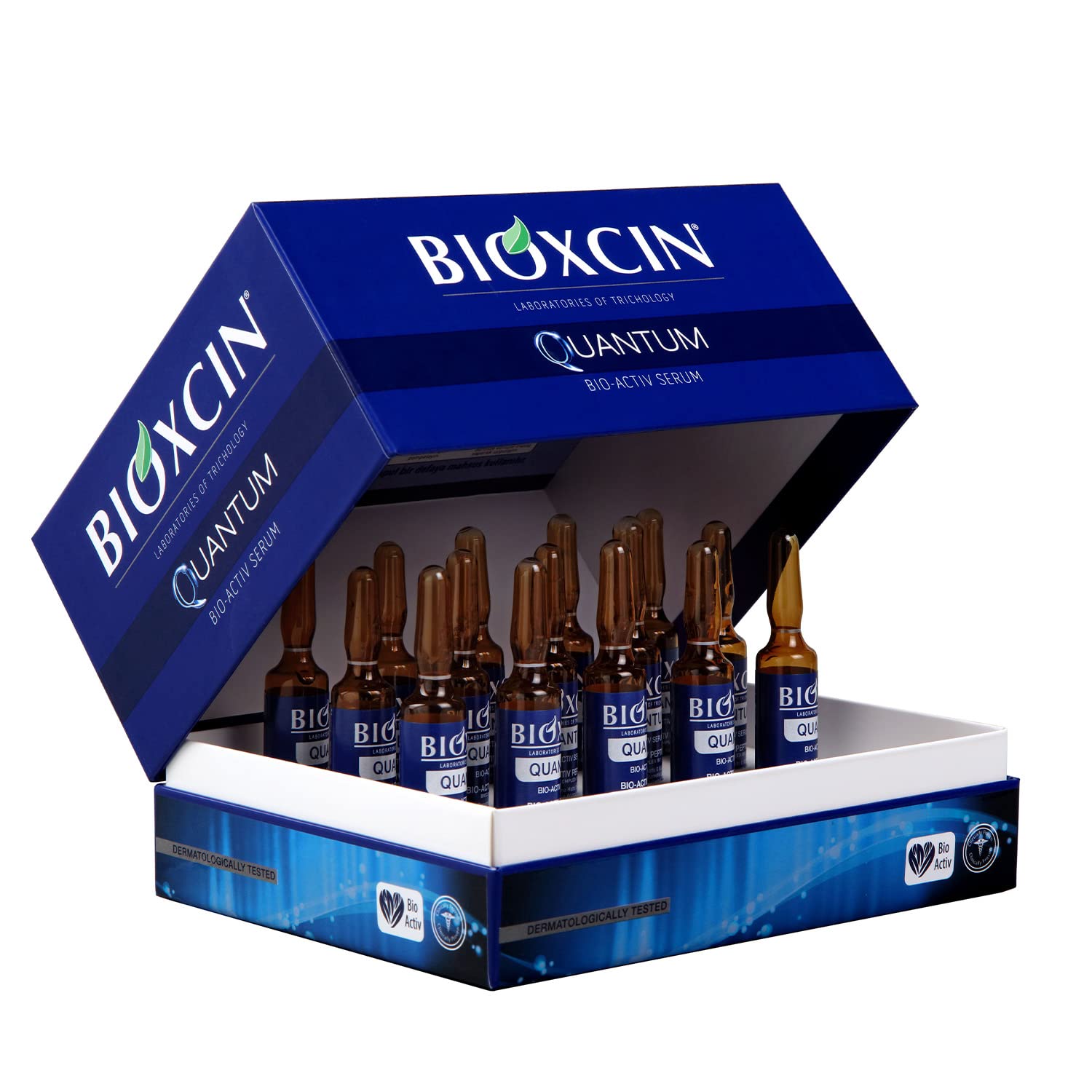 Bioxcin Quantum Extra Volume & Care Serum 15x6 ml - Stringing Flowing Hair