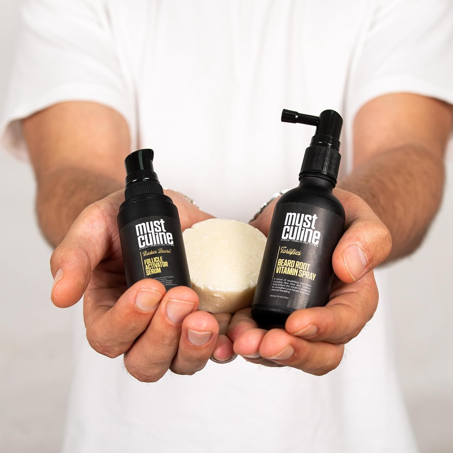 Mustculine Beard Growth Kit for Men