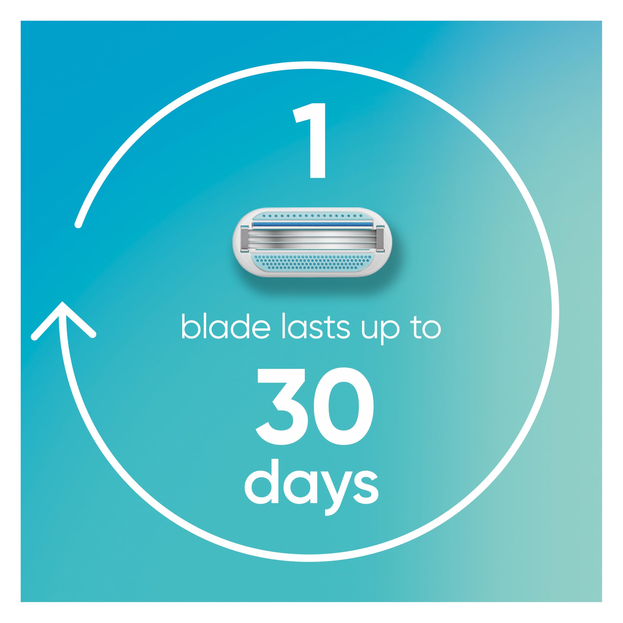 Gillette Venus Smooth Razor Blades 8 Count - For Women's Shaving
