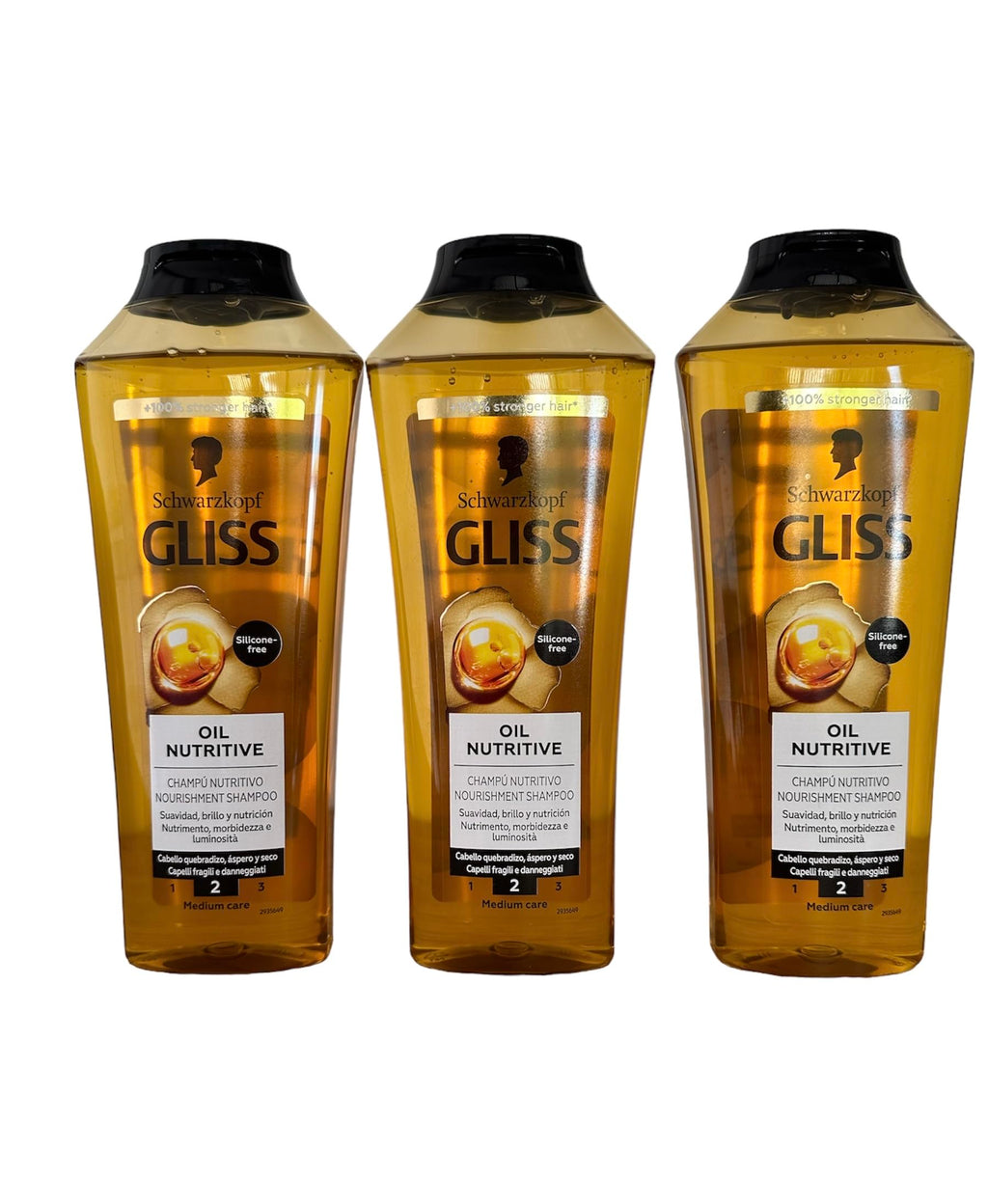 Gliss Split Hair Miracle Shampoo 400ml - Repairing Formula for Damaged Hair, Split Ends, and Nourishment