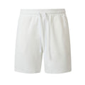 Mens Casual Waffle-Weave Shorts With Drawstring Pockets