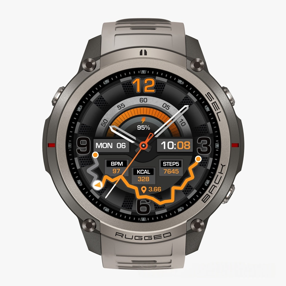 Smartwatch With Offline Maps, 5 ATM Water Resistance, And A Compass