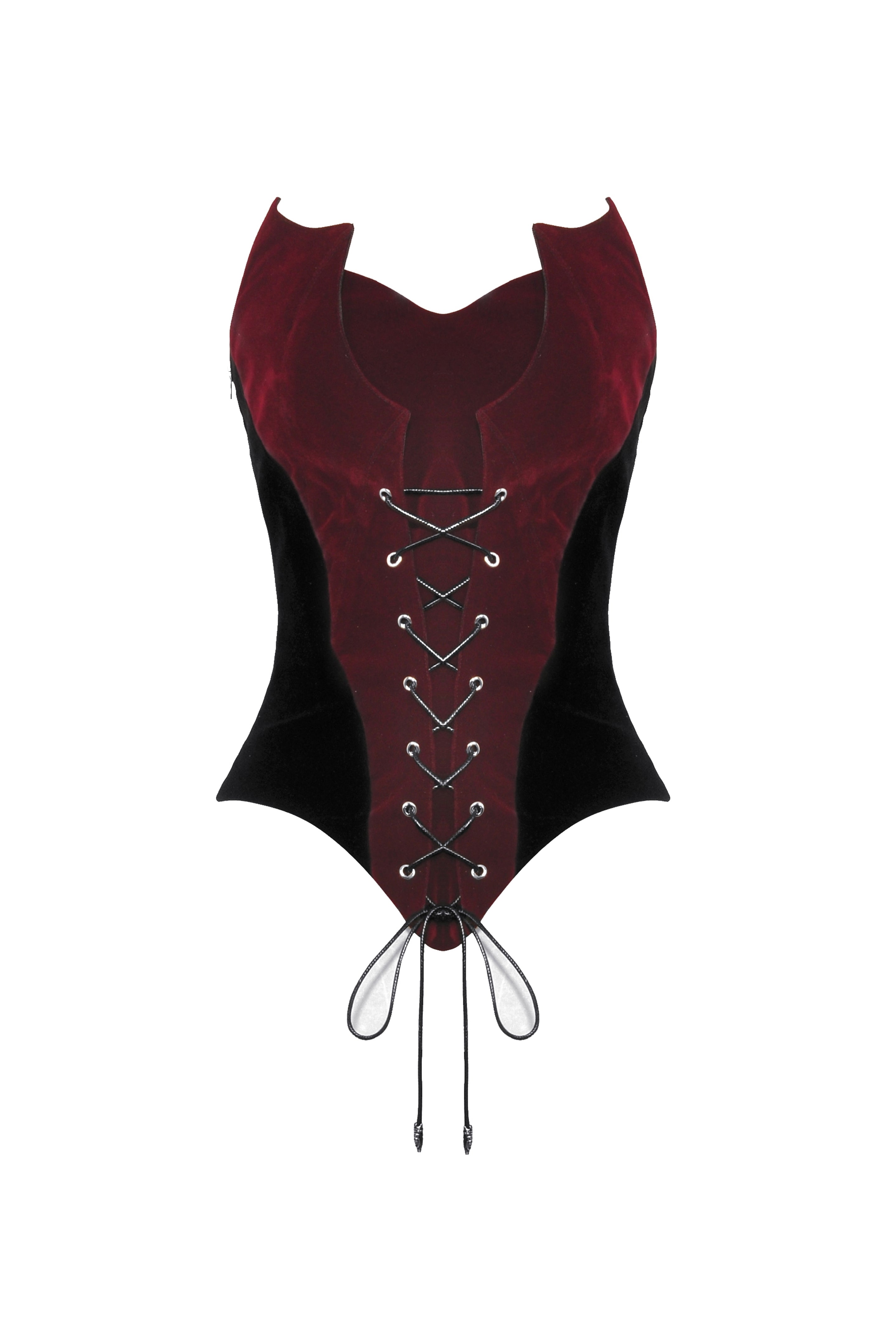 Gothic Waist-cinching Slimming Camisole With Temperament