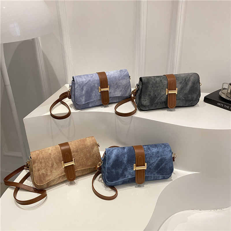 Niche-design Korean-style High-end Baguette Bag