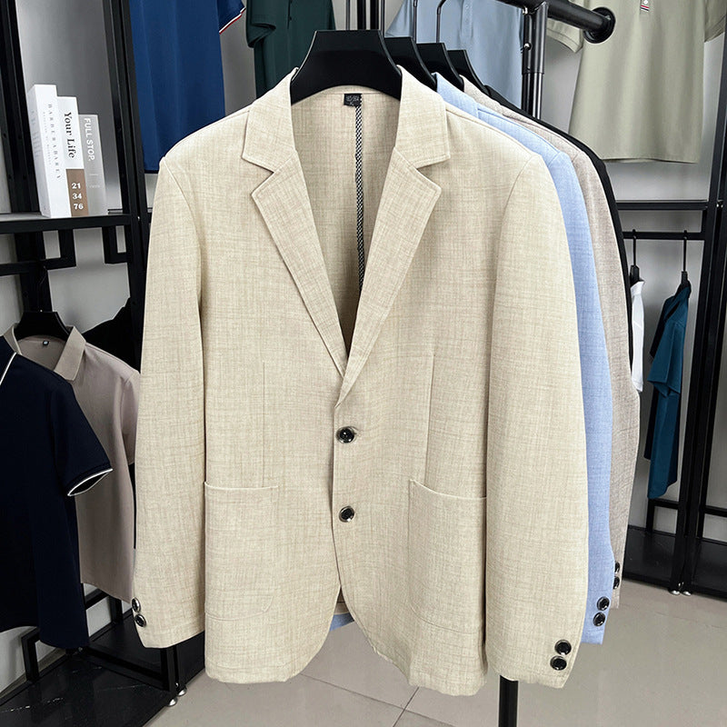 Trendy Breathable Casual Blazer For Spring And Autumn