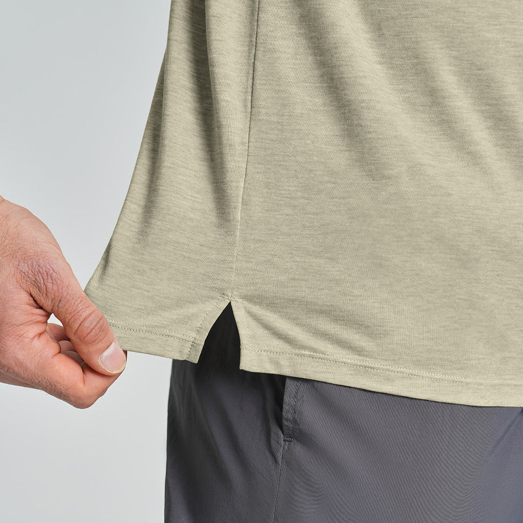 Mens Breathable Sports Outdoor Short-sleeve Shirt
