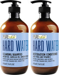 Hard Water Shampoo and Conditioner Set  16 Fl Oz Set of 2 Sulfate Free and Paraben Free Chelating Action Moisturizing Professional Formula for Women and Men Hydrating Swim Safe Formula