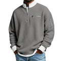 Mens Sports Zip-Up Long-Sleeve Sweatshirt