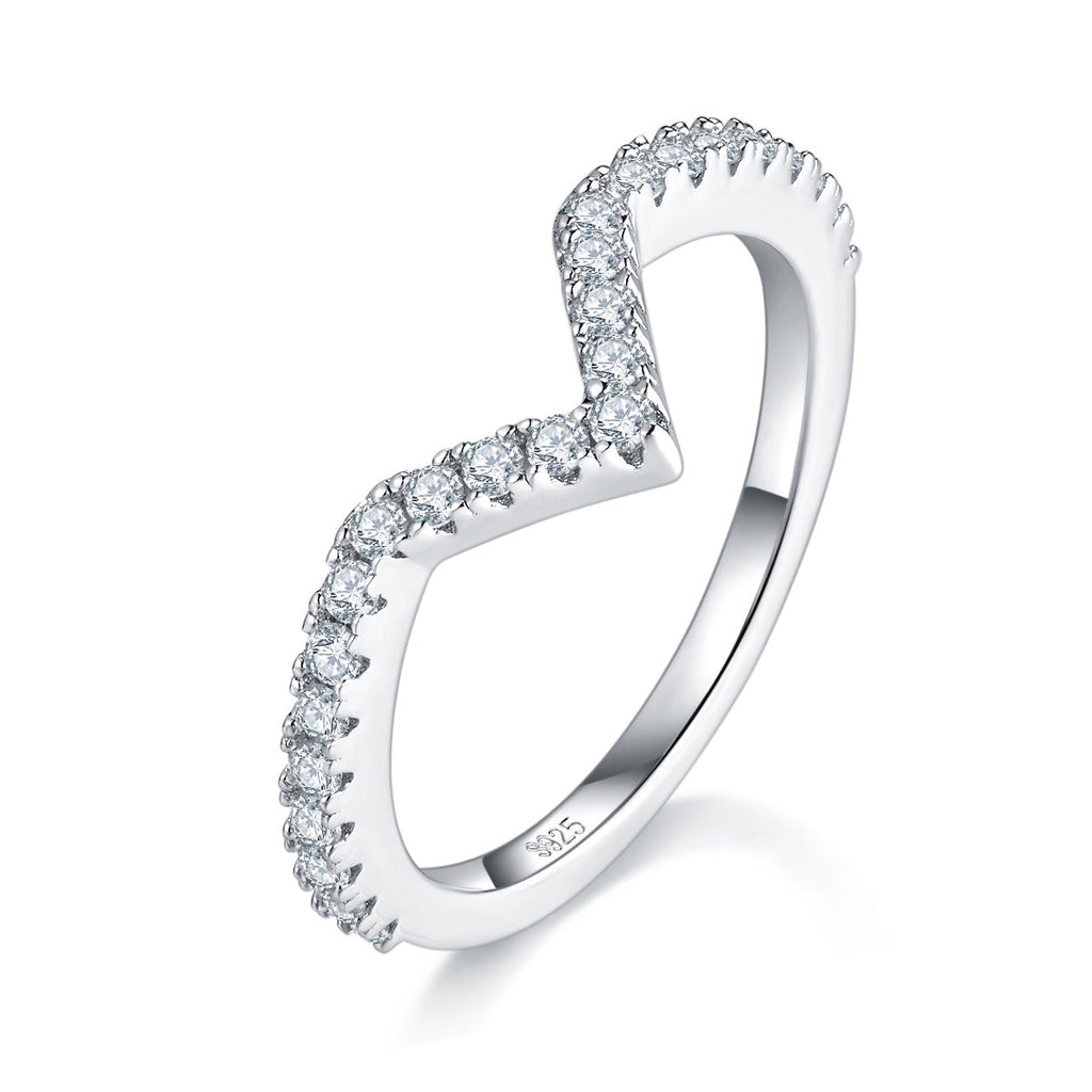 Princess Cut Moissanite Engagement Ring Set S925 Silver, 1 Carat D Color VVS1 Wedding Band With GRA Certificate, US Size 5-9.
