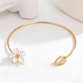Floral Bracelet Choker And Ring Set For Women