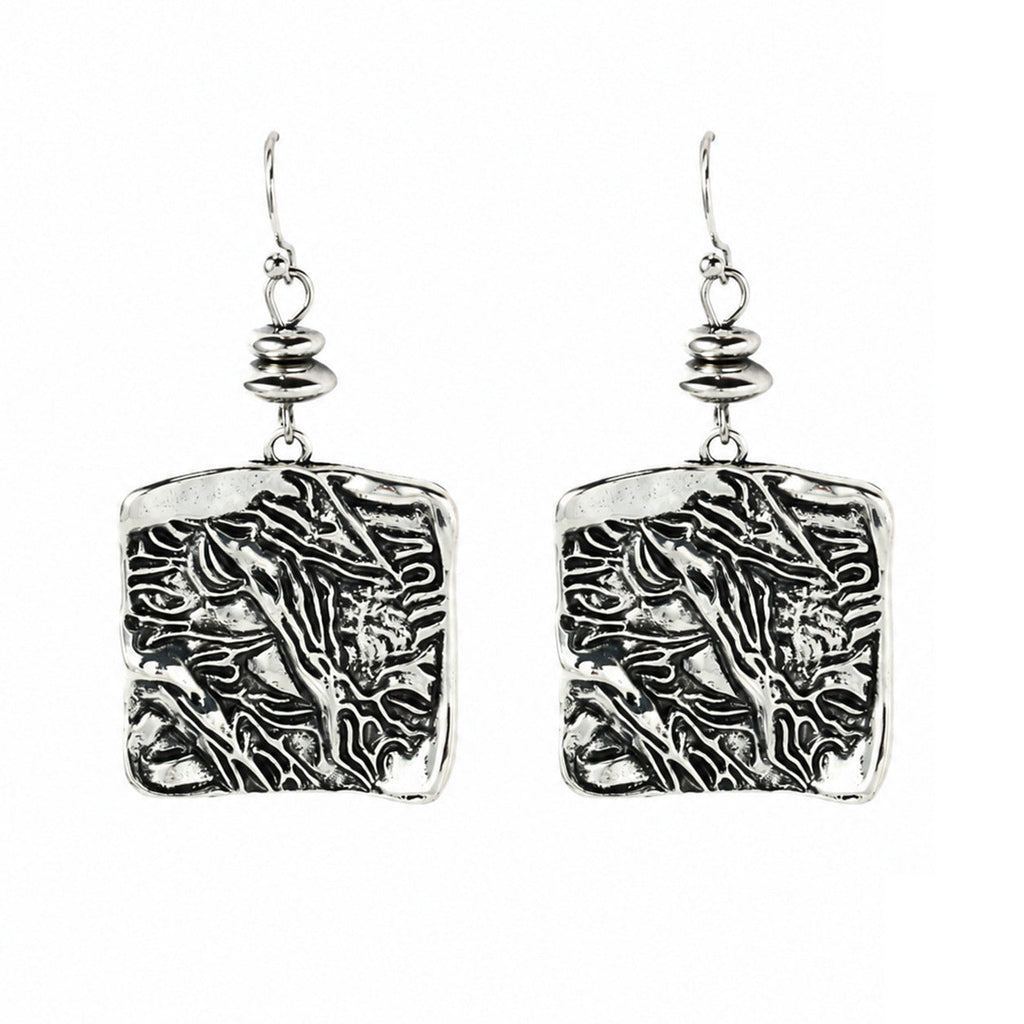 Vintage Square Earrings For Women