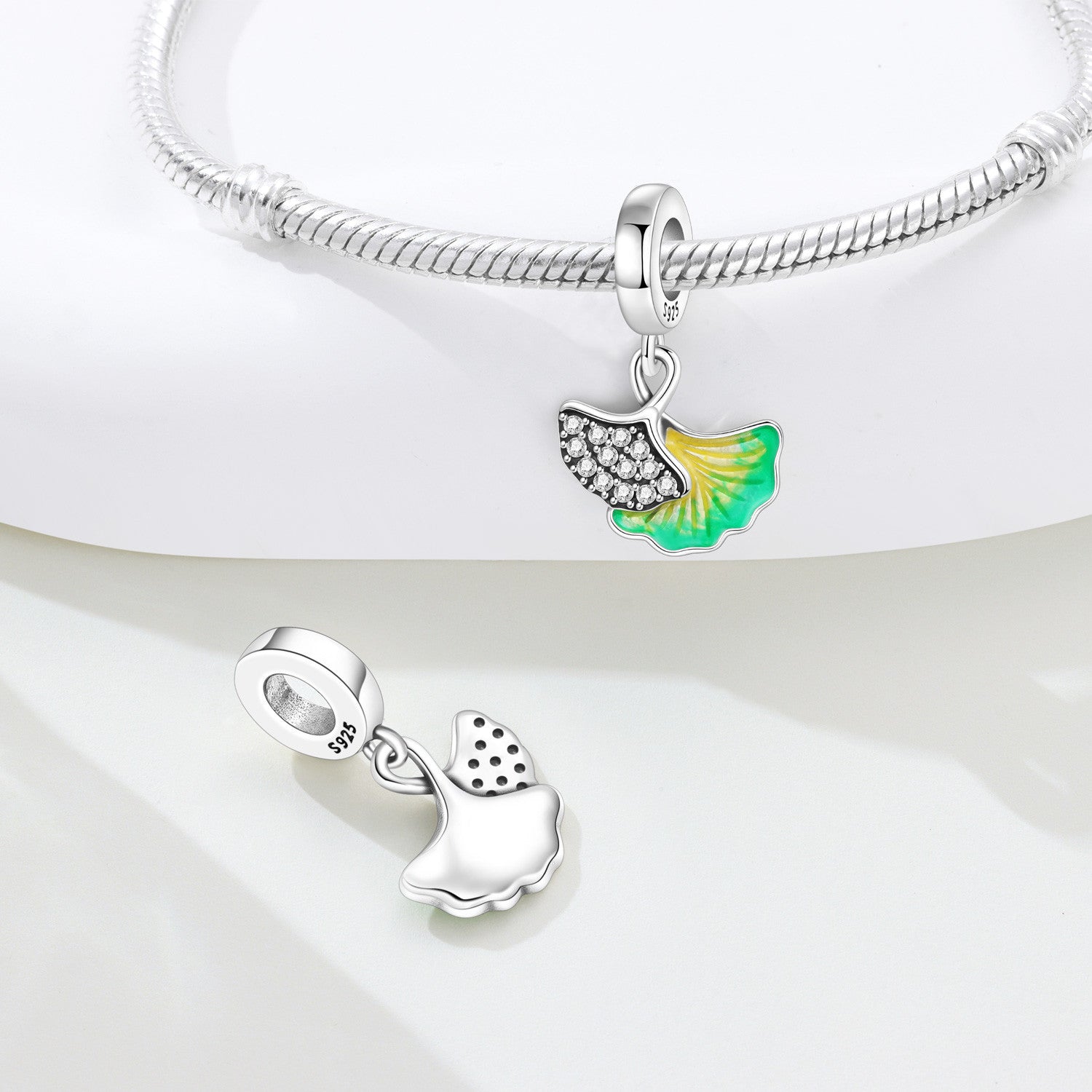 Lily Of The Valley Iris And Spinning Flower DIY Bracelet Pendant Accessories